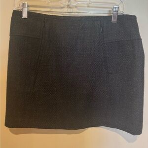 Dalia Collection Charcoal Mini Skirt